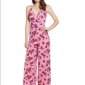 All in Favor Surplice Jumpsuit